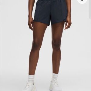 Lululemon Athletica Navy Hotty Hot 4’’ Athletic Shorts
